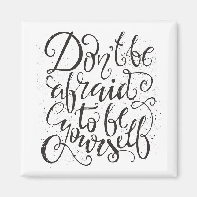 Imã Não Tenha Medo De Ser Você Mesmo (Frente)