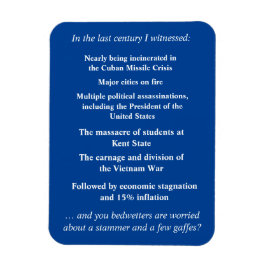 Ímã Não tenha tanto medo de apoiar Joe Biden