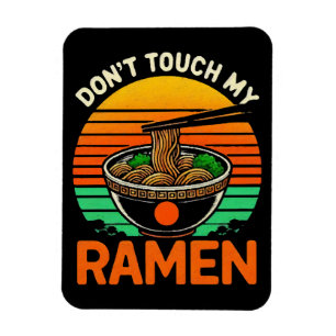 Ímã Não Toque Amante de Ramen