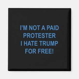 Imã Não um manifestante pago - Eu odeio Trump de graça
