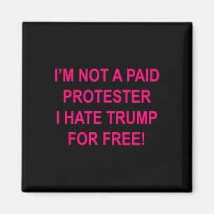 Imã Não um manifestante pago - Odeio Trump de graça