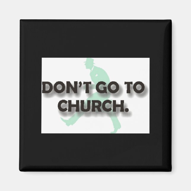 Imã Não Vá Para A Igreja (Frente)