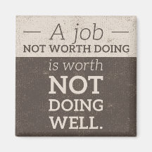 Não vale a pena fazer ímã