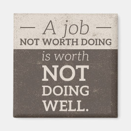 Imã Não vale a pena fazer ímã