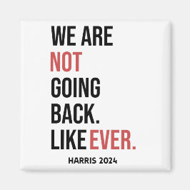 Imã Não vamos voltar para sempre, votem em Harris