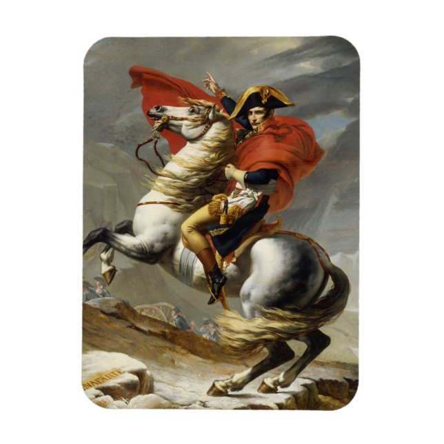 Ímã Napoleão atravessando o passagem Grande Santo-Bern (Vertical)