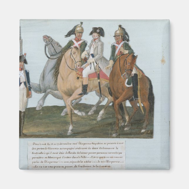 Imã Napoleão Bonaparte e o Sentineiro Varsoviano (Frente)