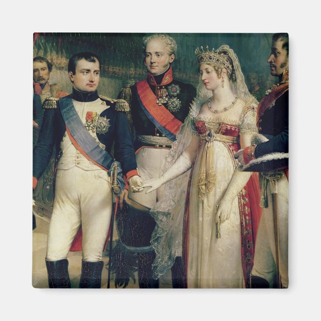 Imã Napoleão Bonaparte Recebendo Rainha Louisa (Frente)