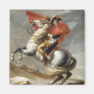 Imã Napoleão Cruzando os Alpes - Jacques-Louis David