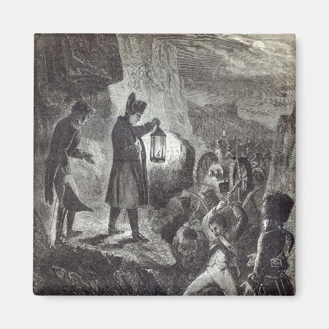 Imã Napoleão extricando a Artilharia de Lannes (Frente)