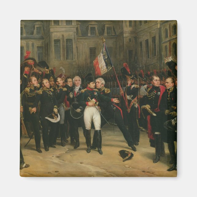 Imã Napoleão I Bidding Farewell para o Imperial (Frente)