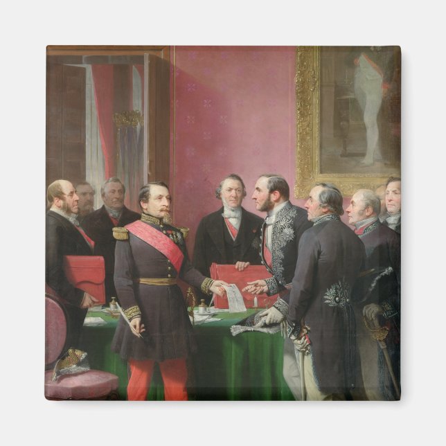 Imã Napoleão III Passa O Decreto (Frente)