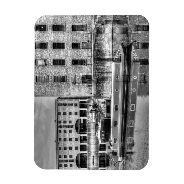 Ímã Narrowboat Albert Dock (Vertical)