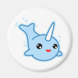 Imã Narwhal Kawaii