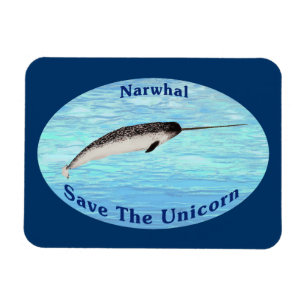 Ímã Narwhal - Salvar o Unicórnio
