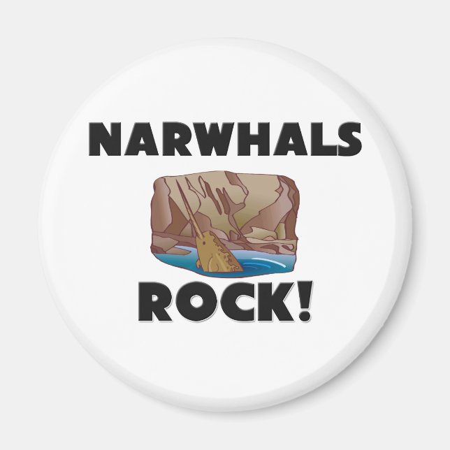 Imã Narwhals Rock (Frente)
