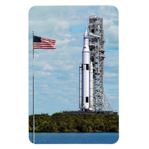 Ímã NASA SLS Sistema de Lançamento Espacial Foguete Pl