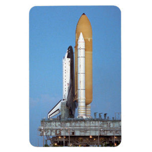 Ímã NASA Space Shuttle Atlantis STS-86 Lançamento Desl