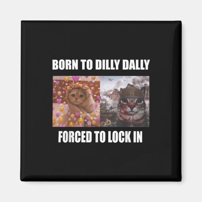 Imã Nascer A Dilly Dally Forçada A Bloquear Meme Sarca (Frente)