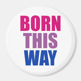 Imã Nascer Assim Como Orgulho Bi Bissexual LGBTQ