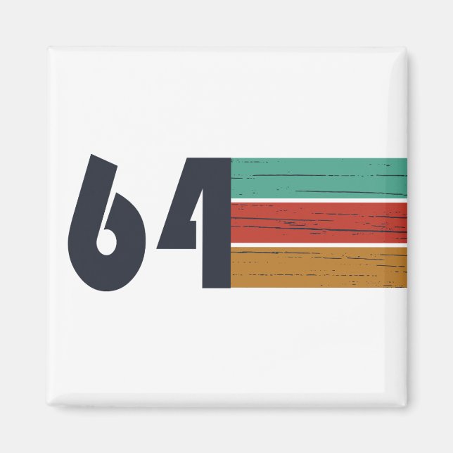 Imã nascer de aniversário de 1964 (Frente)