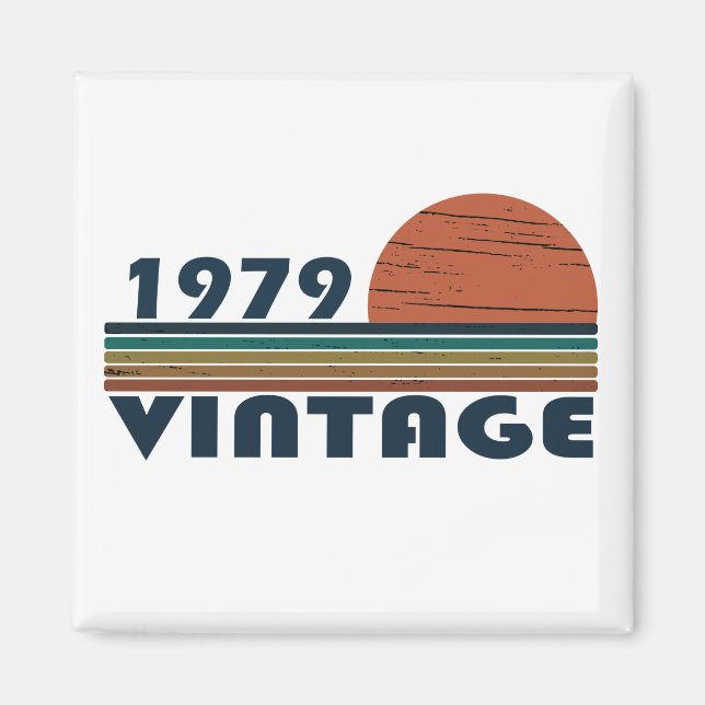 Imã Nascer de aniversário de 1979 (Frente)