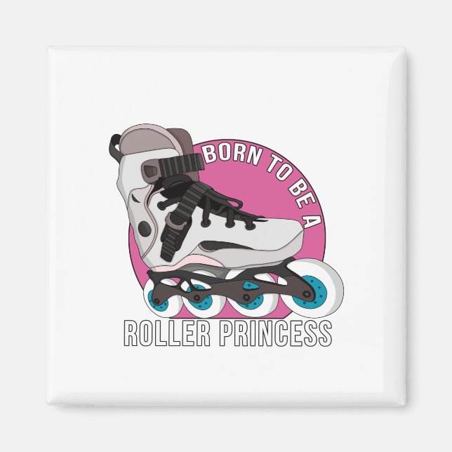 Imã Nascer de ser uma Princesa Roller (Frente)
