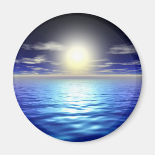 Imã Nascer do sol azul