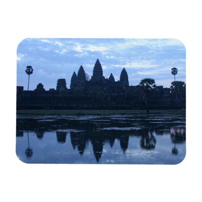 Ímã nascer do sol azul de angkor (Horizontal)