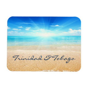 Ímã Nascer do sol da praia de Trinidad e Tobago