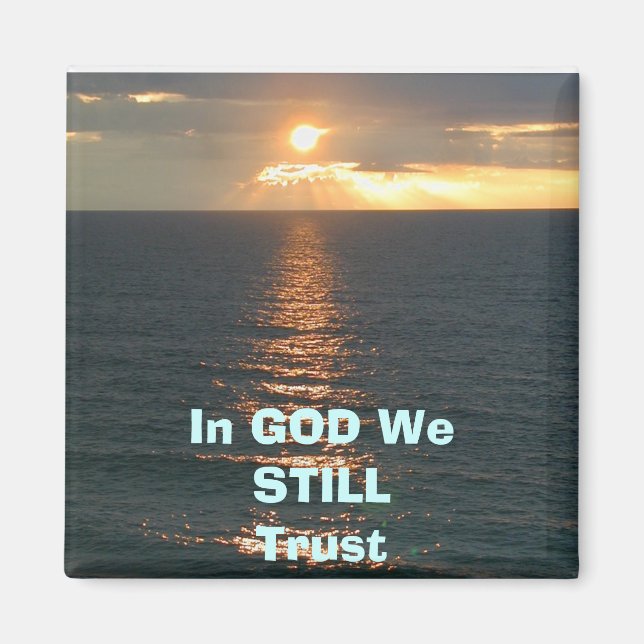 Imã nascer do sol, em DEUS... (Frente)