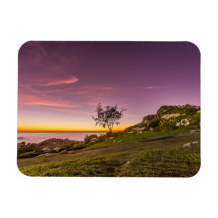 Ímã Nascer do sol na praia em Florianopolis