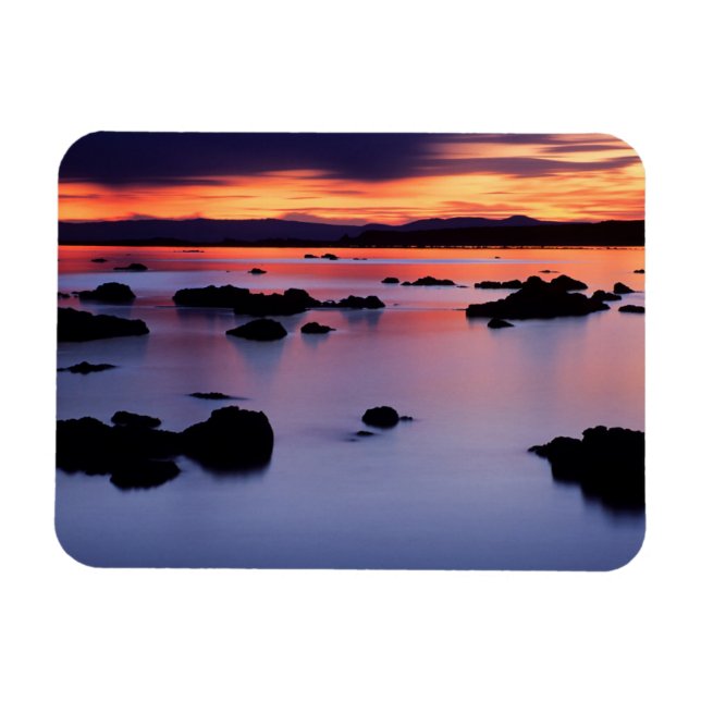 Ímã Nascer do sol no Black Point do Mono Lake (Horizontal)