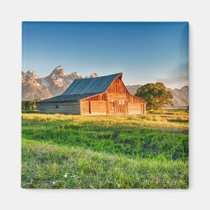 Imã Nascer do sol no celeiro de Moulton