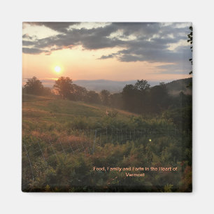 Imã Nascer do sol no ímã de Vermont