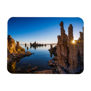 Ímã Nascer do sol no lago Mono, Califórnia