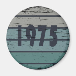 Imã Nascer em 1975 vintage 50º presente de aniversário