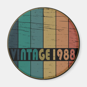 Imã Nascer em presente de aniversário de 1988