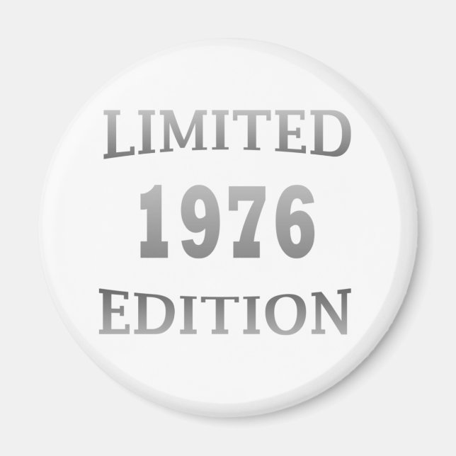 Imã nascer na edição limitada de 1976 (Frente)