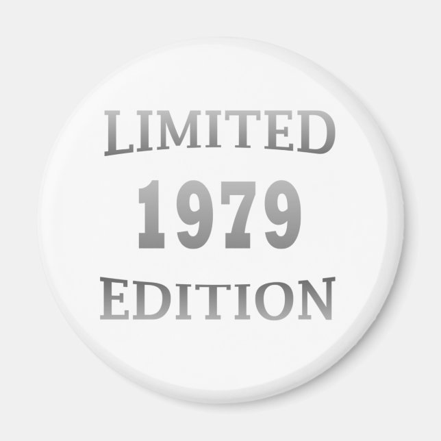Imã nascer na edição limitada de aniversário de 1979 (Frente)