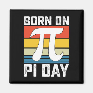 Imã Nascer Na Matemática De Aniversário Do Pi