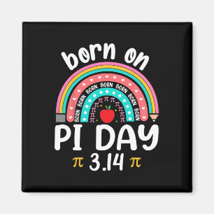 Imã Nascer No Aniversário Do Pi Feliz Pi Day Professor