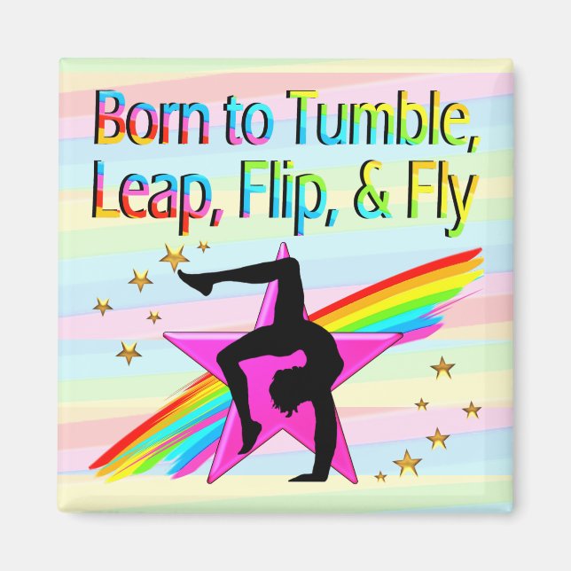 IMÃ NASCER PARA MAGNET GYMNASTICS (Frente)