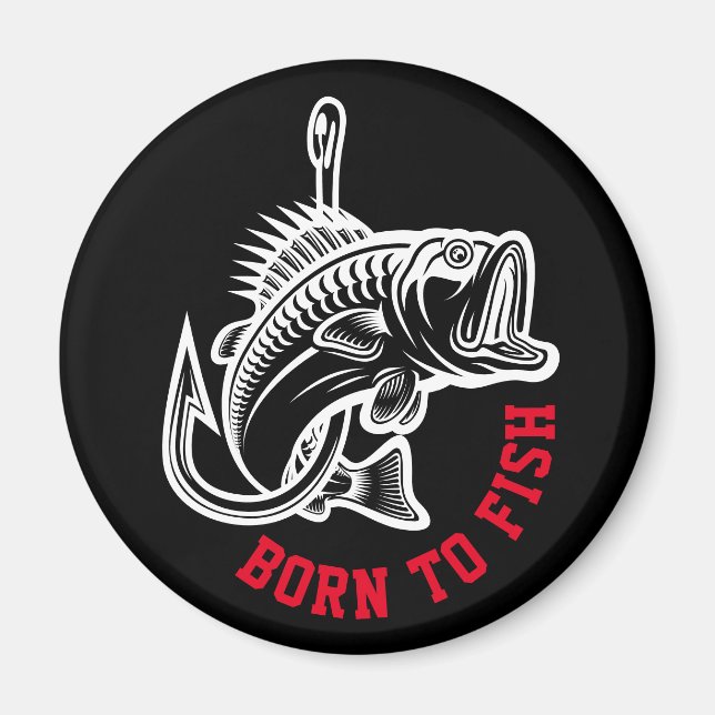 Imã Nascer Para Peixe (Frente)