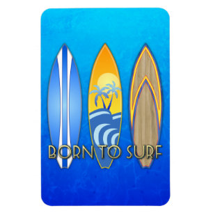 Ímã Nascer Para Surf