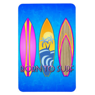 Ímã Nascer Rosa Para Surf