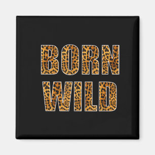 Imã Nascer Selvagem Chita Tiger Lion Animal Print Leop
