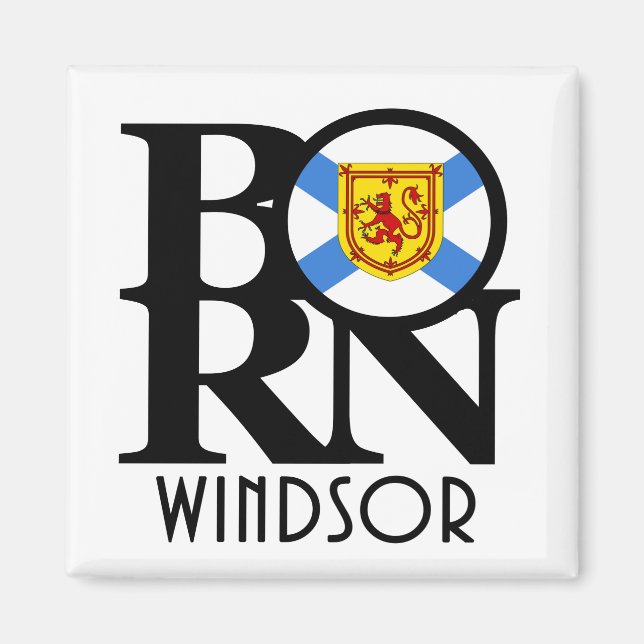Imã NASCER Windsor Nova Escócia (Frente)