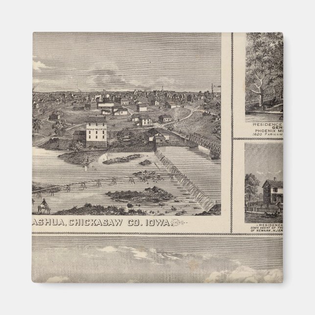 Imã Nashua fazenda e residência (Frente)