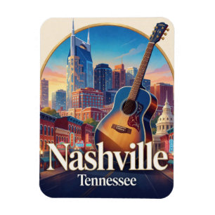 Ímã Nashville EUA Cidade da Música Viagem